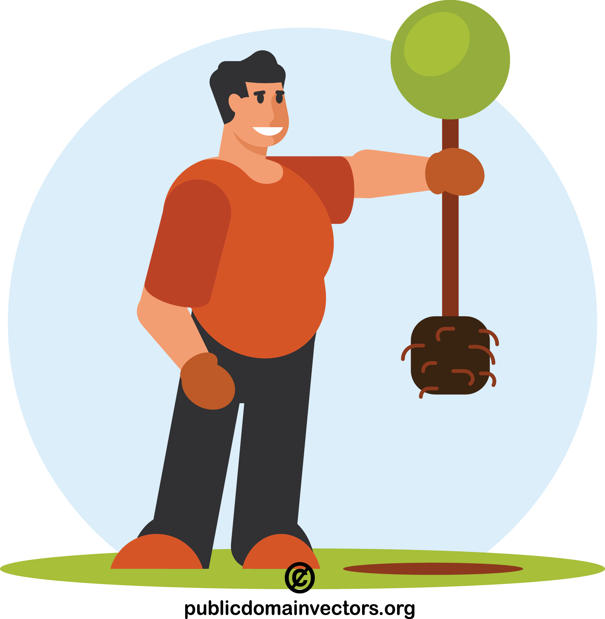 planting a tree